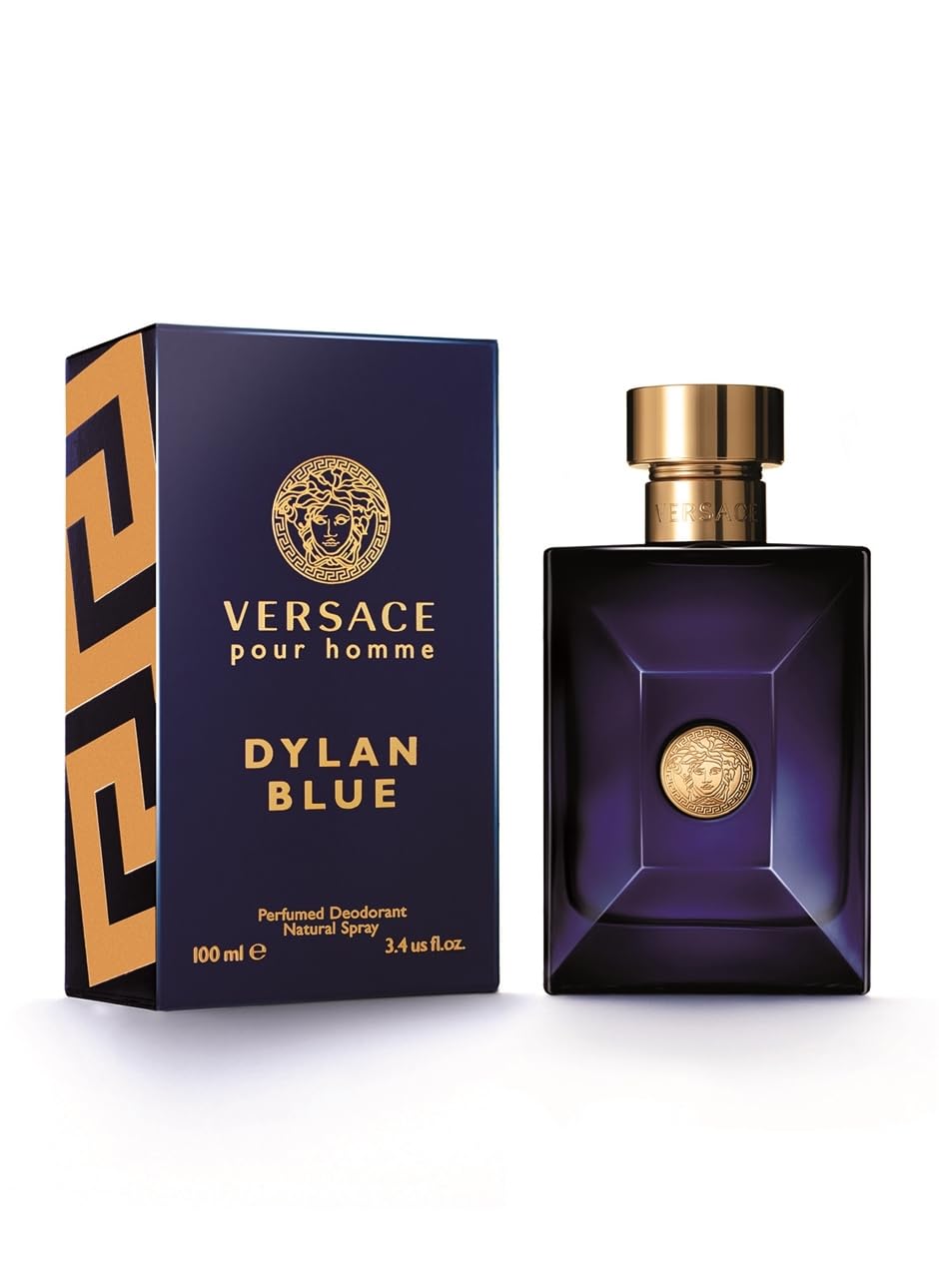 Amazon.com : Versace Pour Homme Dylan Blue for Men 3.4 oz Perfumed
